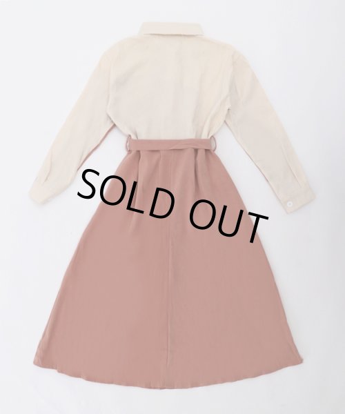 画像10: 切替シャツワンピース (10)