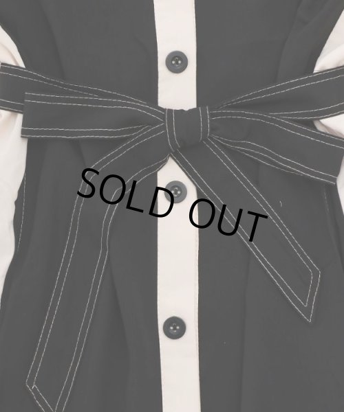 画像10: ワークシャツワンピース (10)