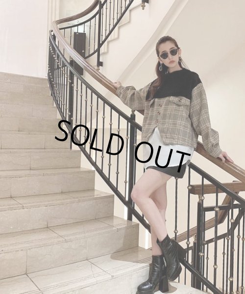 画像3: タータンチェックシャツジャケット (3)