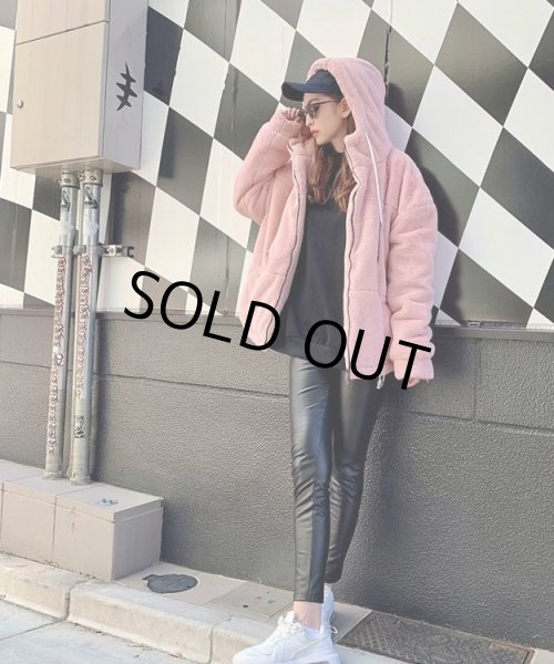 画像7: フェイクファーパーカ (7)