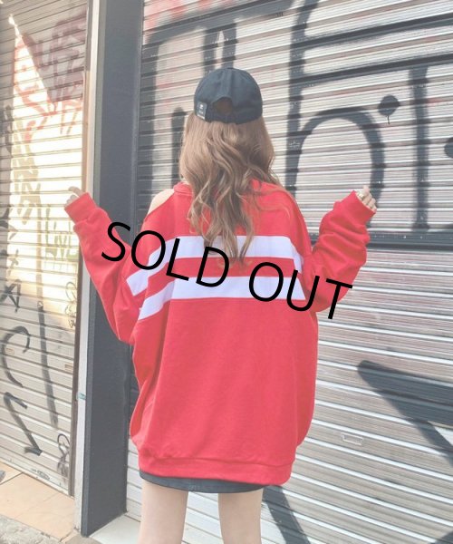 画像6: ショルダーオープンスウェット (6)