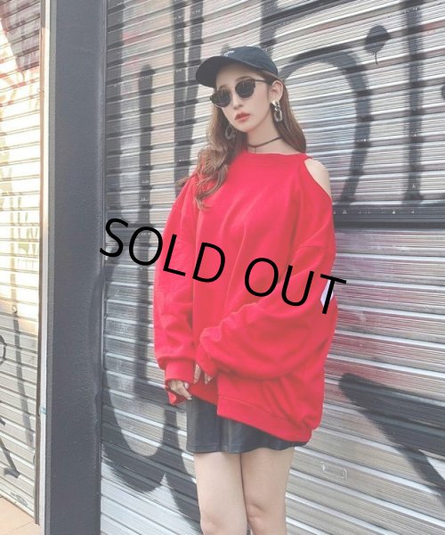 画像7: ショルダーオープンスウェット (7)