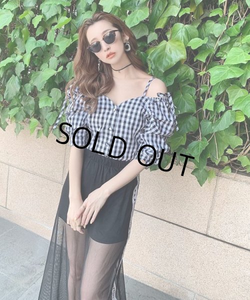 画像7: オフショルダーブラウス (7)