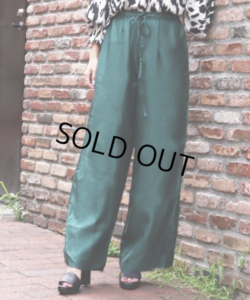 画像5: サテンワイドパンツ (5)