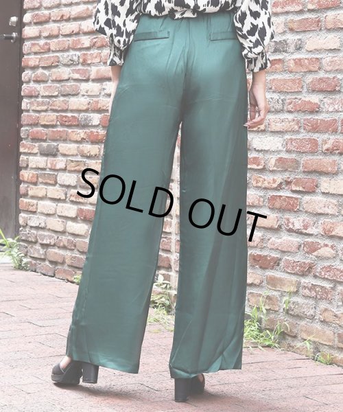 画像6: サテンワイドパンツ (6)