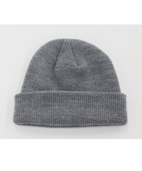 画像8: ショートニット帽 | グレー (8)