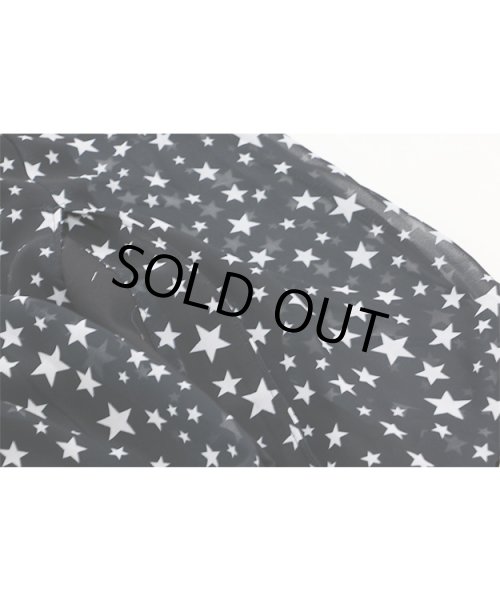 画像8: 星柄シフォンロングワンピース (8)