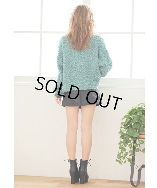 画像6: ボア風ループニットプルオーバー (6)