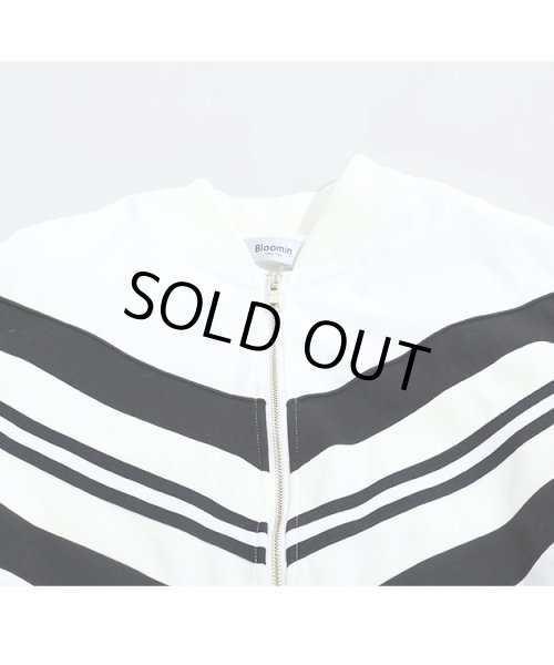 画像14: 配色ラインブルゾン (14)