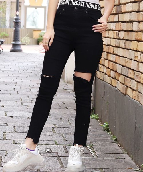 画像6: ダメージスキニーパンツ (6)