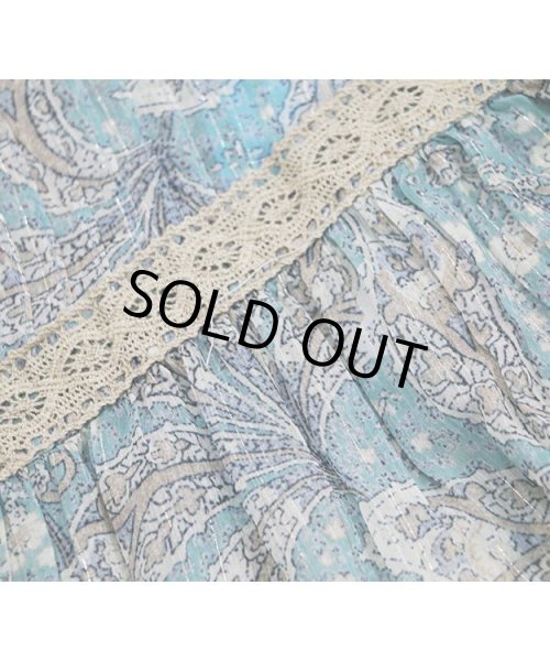 画像15: シアーペイズリーリーフ柄セットアップ (15)