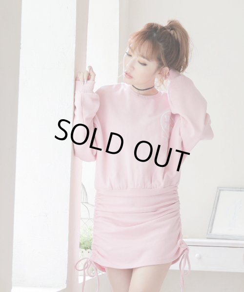 画像3: ドッキングスウェットワンピース (3)