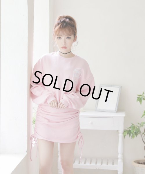 画像2: ドッキングスウェットワンピース (2)