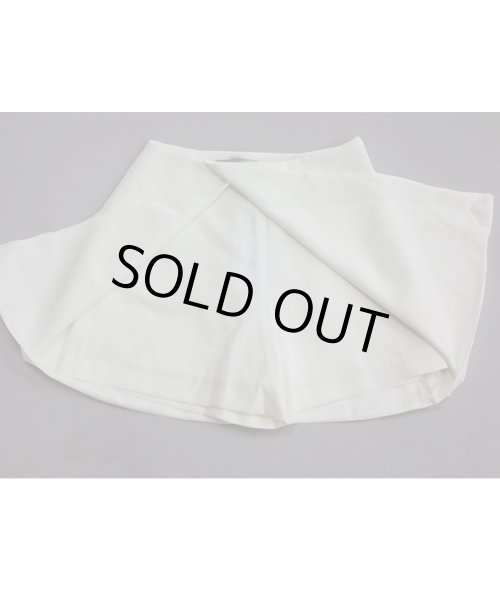 画像15: オフショル風ブラウスxラップキュロットセットアップ (15)