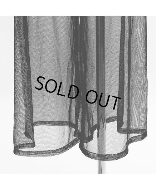 画像12: アシメBloominロゴシアーワイドパンツ (12)