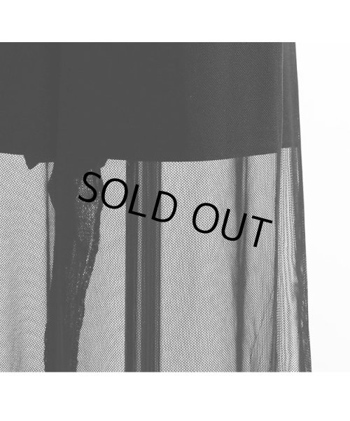 画像11: アシメBloominロゴシアーワイドパンツ (11)