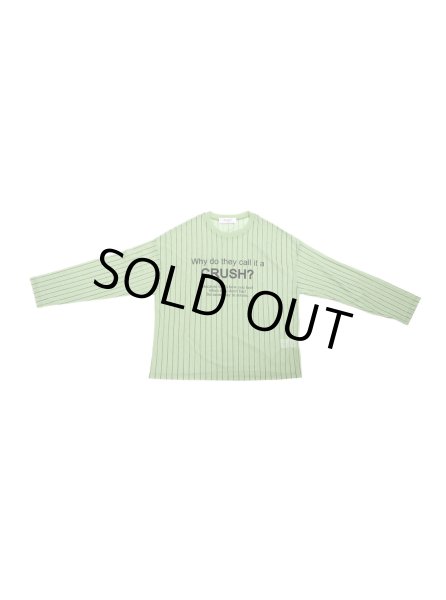 画像11: ストライプシアーカットソー (11)