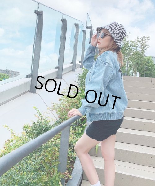 画像3: 千鳥格子柄バケットハット (3)