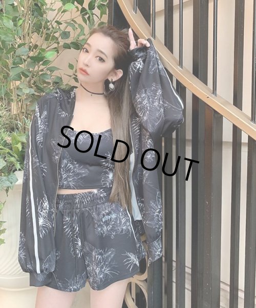 画像13: 3rd Anniversary トロピカル 柄セットアップ -ライトピンク- (13)