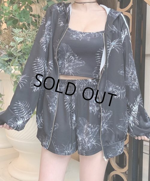 画像9: 3rd Anniversary トロピカル 柄セットアップ -ライトピンク- (9)