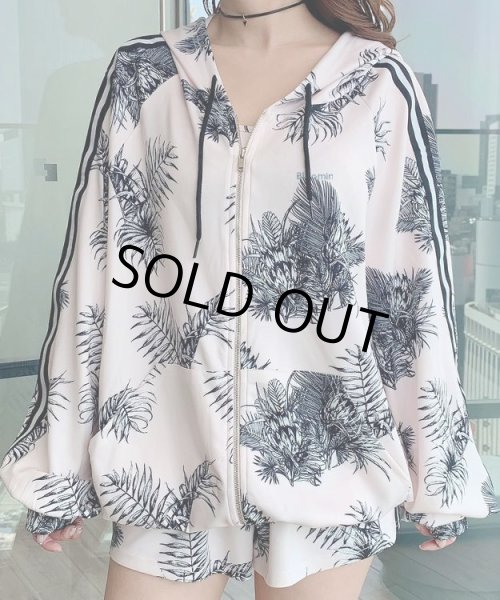画像16: 3rd Anniversary トロピカル 柄セットアップ -ホワイト- (16)