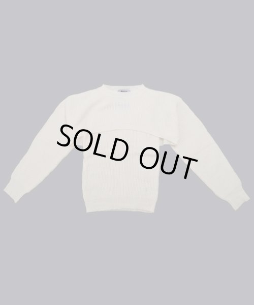 画像7: フロントレイヤードニット (7)