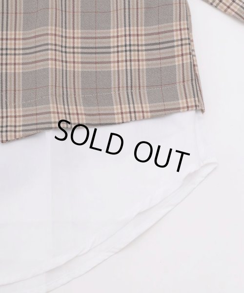 画像10: タータンチェックシャツジャケット (10)